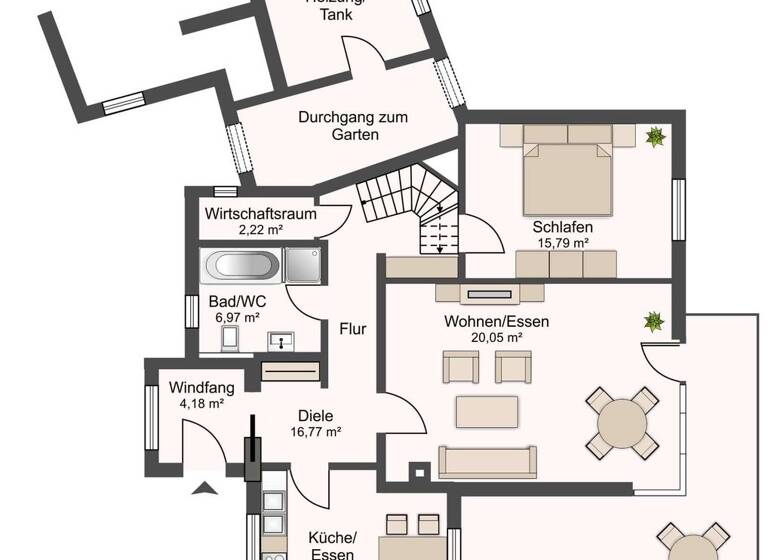 Einfamilienhaus zum Kauf 785.000 € 4 Zimmer 124,6 m² 612,6 m² Grundstück frei ab sofort Grafing 85567