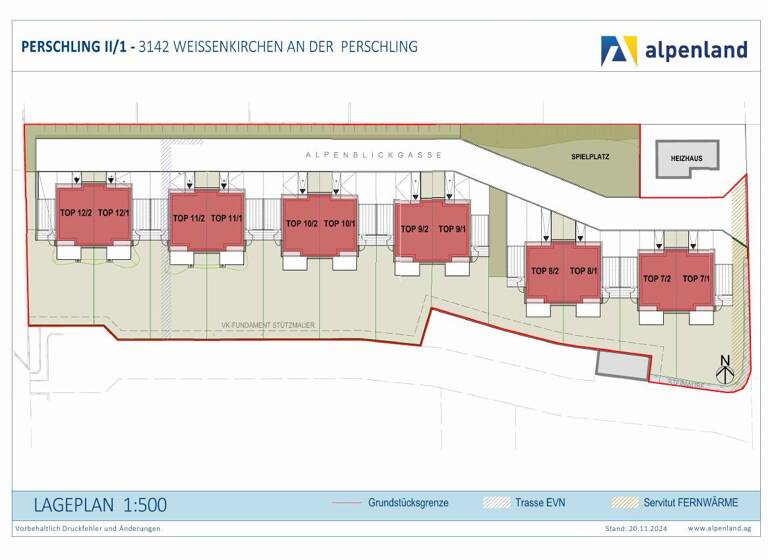 Wohnung zur Miete 1.516 € 4 Zimmer 115,2 m² frei ab 01.04.2026 Perschling 3142