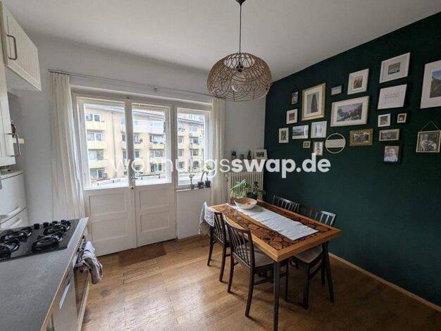 Studio zur Miete Tauschwohnung 1.200 € 2 Zimmer 60 m² 3. Geschoss Schwabing-Freimann München 80803