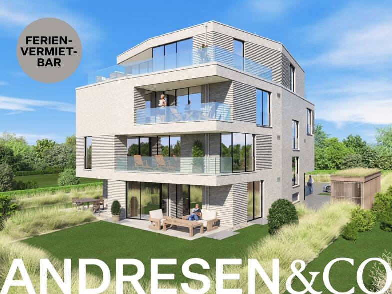 Wohnung zum Kauf - Neubau 799.000 € 2 Zimmer 58 m² Wenningstedt Wenningstedt-Braderup (Sylt) 25996