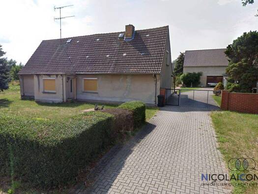 Einfamilienhaus zum Kauf 40.000 € 3 Zimmer 110 m² 1.446 m² Grundstück Feldstraße 5 Jessen Gerbisbach 06917