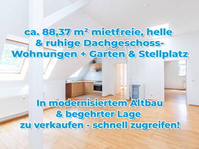 Wohnung zum Kauf 135.000 € 3 Zimmer 88,4 m² 3. Geschoss Apolda Apolda 99510