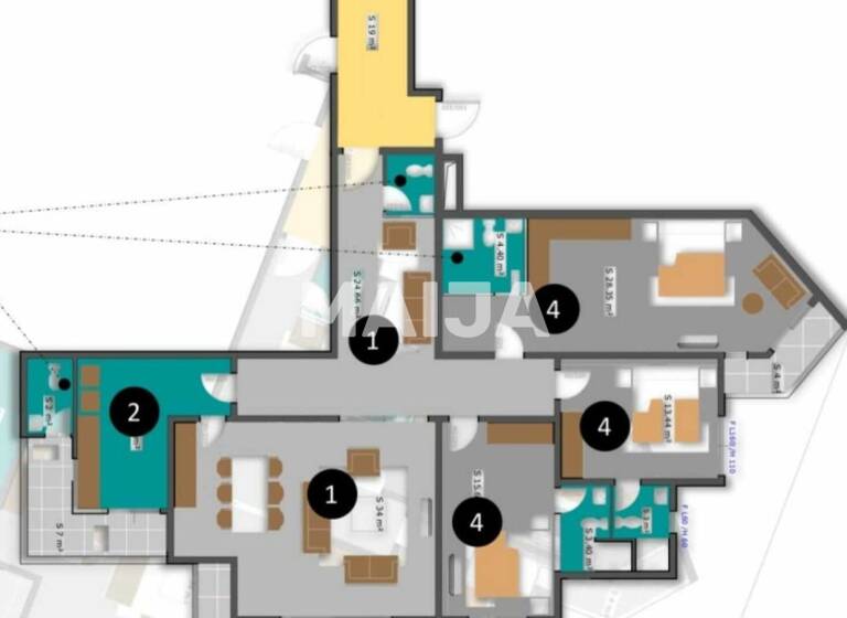 Wohnung zum Kauf 240.030 € 4 Zimmer 175 m² 2. Geschoss Sicap Liberté 2 Liberté 1 11 000