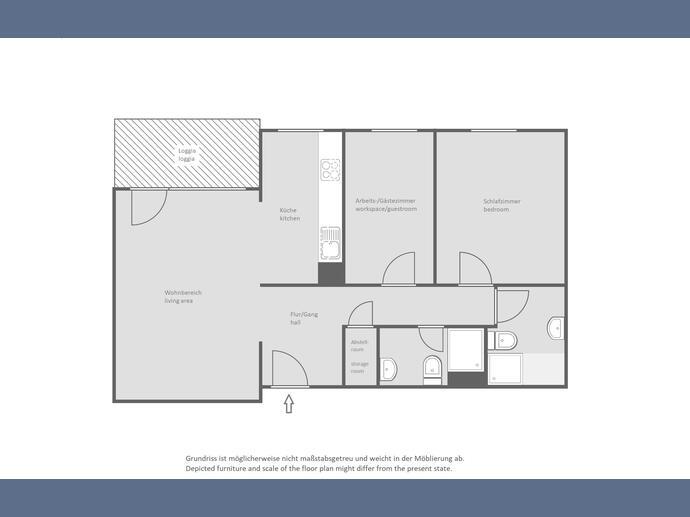 Wohnung zur Miete Wohnen auf Zeit 2.400 € 2,5 Zimmer 85 m²<br/>Wohnfläche 01.12.2024<br/>Verfügbarkeit Am Luitpoldpark München 80797