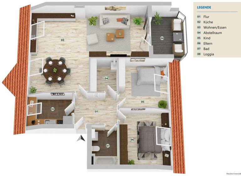 Wohnung zum Kauf 199.000 € 3 Zimmer 95,6 m² Gifhorn 38518