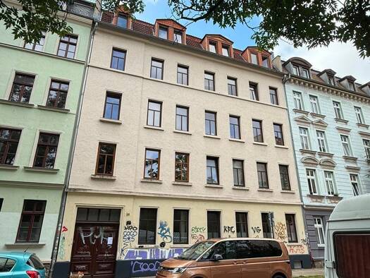 Mehrfamilienhaus zum Kauf provisionsfrei 1.490.000 € 1 Zimmer 542,4 m² 380 m² Grundstück frei ab sofort Neustadt-Neuschönefeld Leipzig 04315