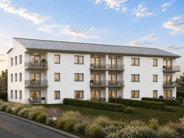 Wohnung zum Kauf - Erstbezug provisionsfrei 397.000 € 3 Zimmer 85,4 m² 1. Geschoss frei ab 30.11.2027 Feuchtener Straße Bayerbach Bayerbach b. Ergoldsbach 84092