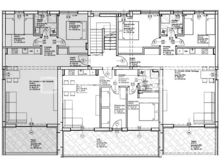 Wohnung zum Kauf 255.000 € 3 Zimmer 75 m² 1. Geschoss Privlaka