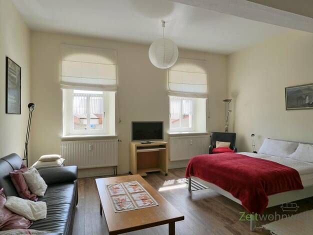 Studio zur Miete Wohnen auf Zeit 650 € 1 Zimmer 50 m² frei ab sofort Oßmannstedt Ilmtal-Weinstraße 99510