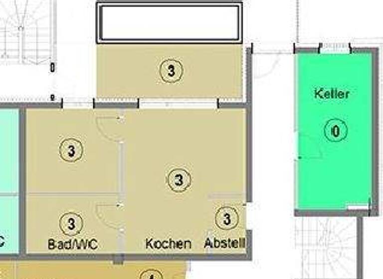 Wohnung zur Miete 630 € 2 Zimmer 48,3 m² 1. Geschoss frei ab 01.03.2026 Friedrichstraße 20 Gotha 99867