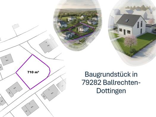 Grundstück zum Kauf 517.845 € 711 m² Grundstück Dottingen Ballrechten-Dottingen 79282