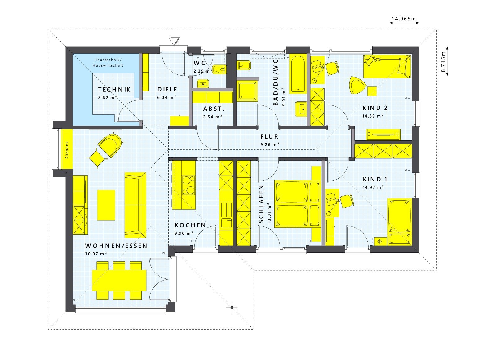 Einfamilienhaus zum Kauf 445.049 € 4 Zimmer 110,5 m²<br/>Wohnfläche 587 m²<br/>Grundstück Großobringen 99439