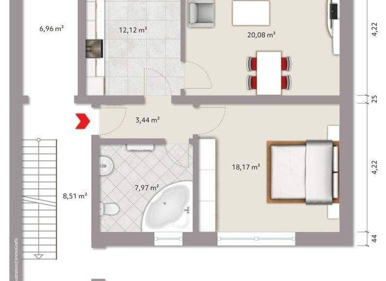 Wohnung zum Kauf 139.000 € 2 Zimmer 62 m² Friemersheim Duisburg 47229