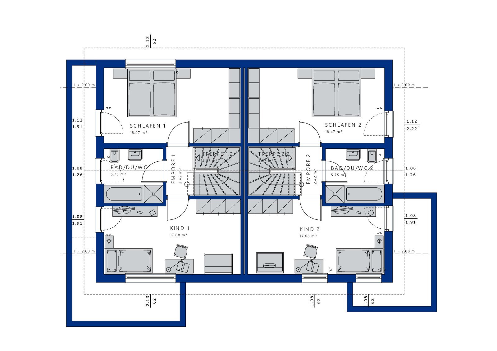 Haus zum Kauf 681.424 € 6 Zimmer 211 m²<br/>Wohnfläche 700 m²<br/>Grundstück Vörden Neuenkirchen-Vörden 49434