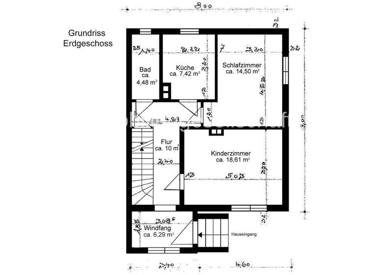 Doppelhaushälfte zum Kauf 255.000 € 3 Zimmer 110 m² 600 m² Grundstück Lutherstadt Wittenberg Wittenberg 06886