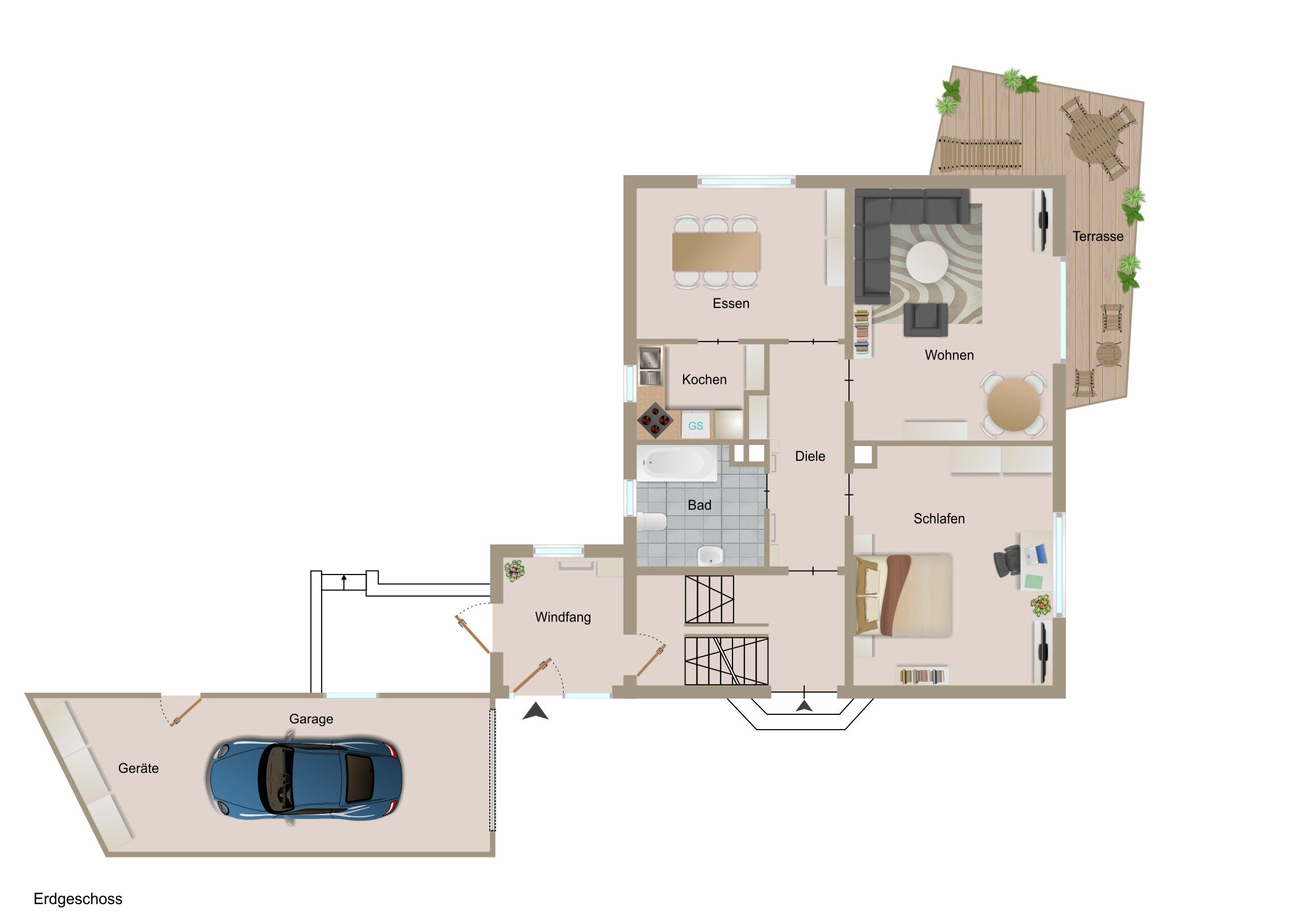 Mehrfamilienhaus zum Kauf 529.900 € 6 Zimmer 150 m²<br/>Wohnfläche 496 m²<br/>Grundstück ab sofort<br/>Verfügbarkeit Nußloch Nußloch 69226