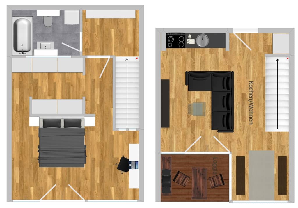 Wohnung zur Miete Wohnen auf Zeit 1.890 € 2 Zimmer 69 m²<br/>Wohnfläche 01.04.2025<br/>Verfügbarkeit Max-Ernst-Str. Efferen Hürth 50354