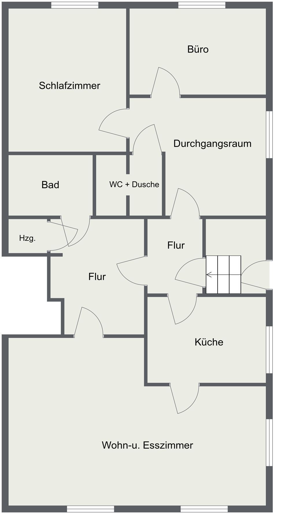 Wohnung zur Miete 700 € 3,5 Zimmer 103 m²<br/>Wohnfläche Nordenholz Hude (Oldenburg) 27798