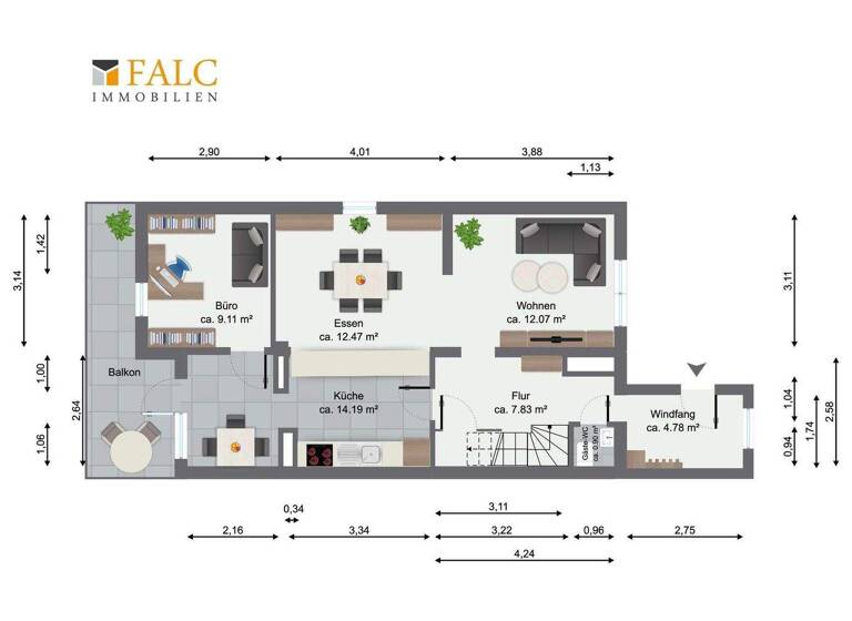 Doppelhaushälfte zum Kauf 399.000 € 5 Zimmer 130 m² 802 m² Grundstück St. Lorenz Nord Lübeck 23554