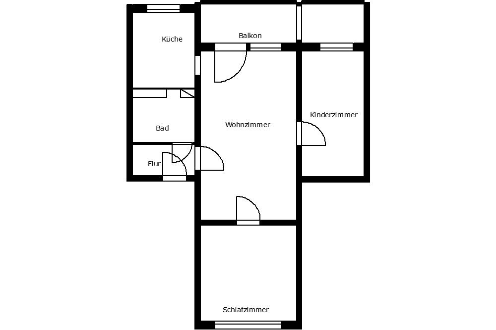 Wohnung zur Miete 283 € 3 Zimmer 57,6 m²<br/>Wohnfläche 4.<br/>Geschoss Arwed-Roßbach-Straße 1 Ostvorstadt Plauen 08527