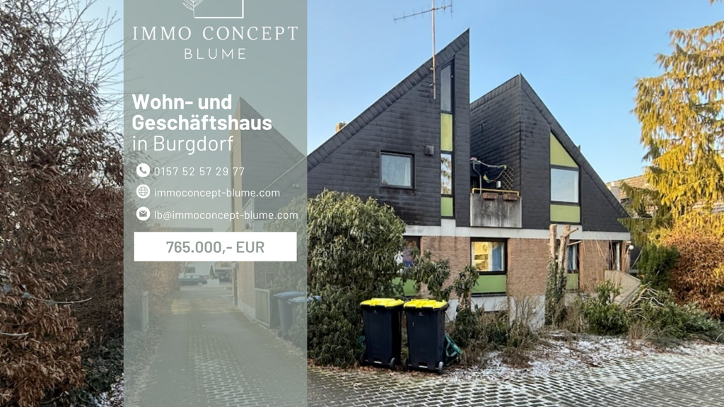 Einfamilienhaus zum Kauf 765.000 € 6 Zimmer 155,4 m² 1.383 m² Grundstück Burgdorf 31303