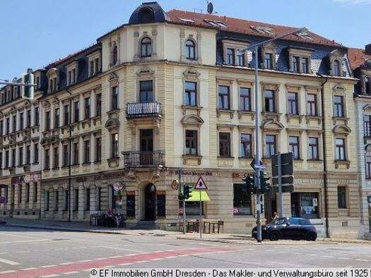 Wohnung zur Miete 850 € 3 Zimmer 88,3 m² 1. Geschoss frei ab 01.04.2026 Waldschlößchenstraße 24 Radeberger Vorstadt Dresden 01099