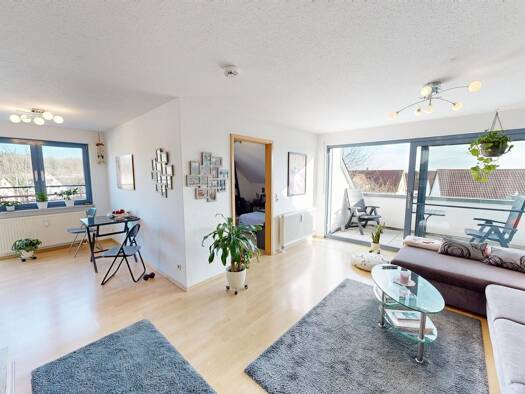 Wohnung zur Miete 650 € 2,5 Zimmer 62 m² 5. Geschoss frei ab 01.12.2025 Mochenwangen Wolpertswende 88284