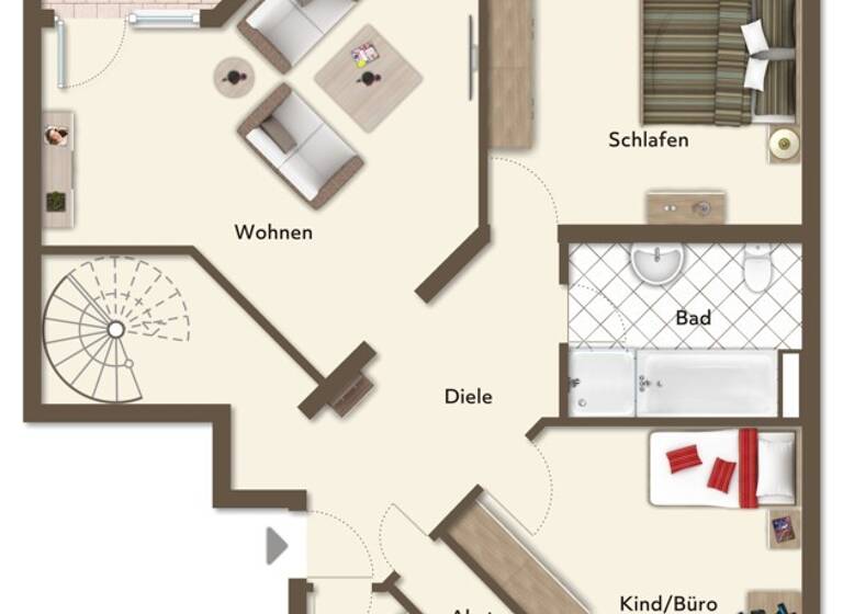 Wohnung zum Kauf 490.000 € 5 Zimmer 140 m²<br/>Wohnfläche Steinberg Dietzenbach 63128