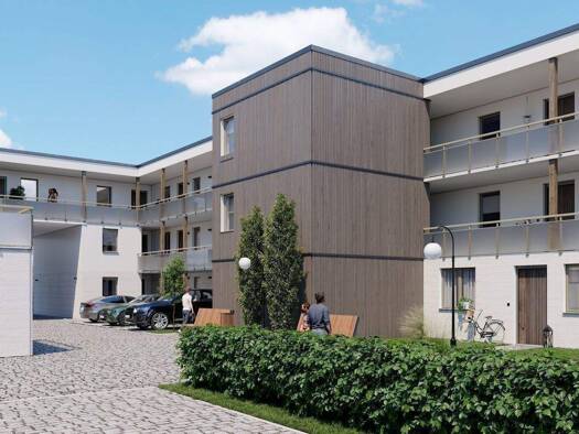 Wohnung zum Kauf - Neubau 277.000 € 2 Zimmer 55,9 m² 2. Geschoss Mariusstraße 29 Ansbach 91522