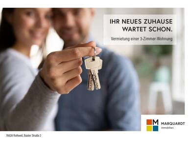 Wohnung zur Miete - Neubau 1.090 € 3,5 Zimmer 81 m² 1. Geschoss Rottweil Rottweil 78628