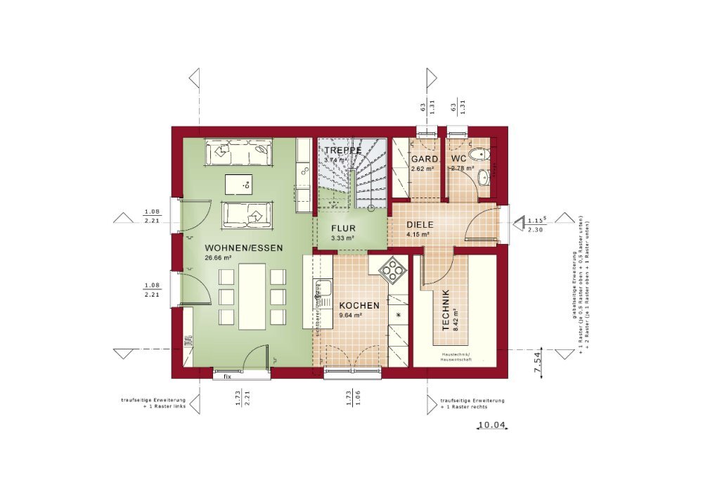 Einfamilienhaus zum Kauf provisionsfrei 607.283 € 4 Zimmer 122 m²<br/>Wohnfläche 2.363 m²<br/>Grundstück Taben-Rodt 54441