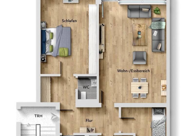 Wohnung zum Kauf 289.000 € 3,5 Zimmer 90 m² Eil Köln 51145