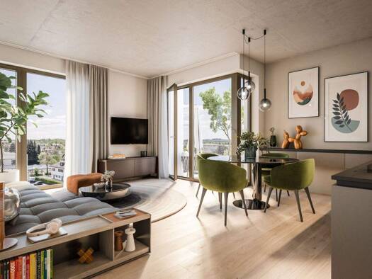 Wohnung zum Kauf provisionsfrei 759.000 € 3 Zimmer 76,5 m² 4. Geschoss Germering 82110