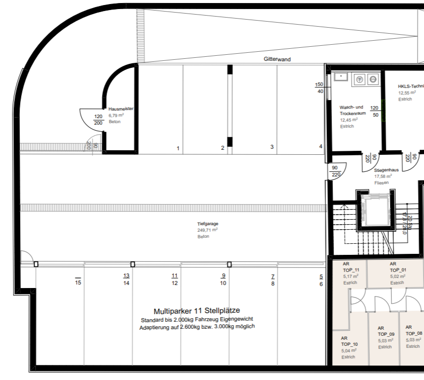 Tiefgaragenstellplatz zur Miete provisionsfrei 100 € Färberstraße 3 Oberndorf bei Salzburg 5110