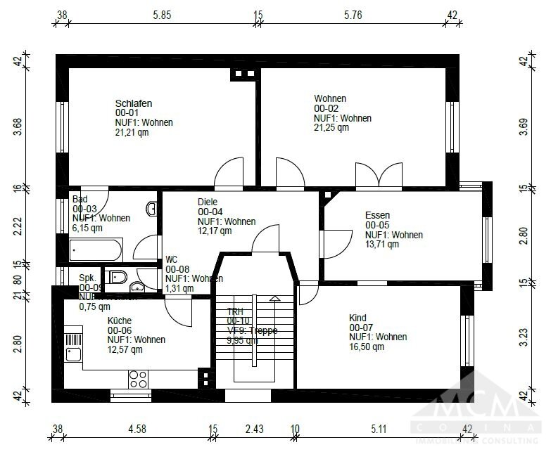 Mehrfamilienhaus zum Kauf als Kapitalanlage geeignet 2.448.000 € 20 Zimmer 638 m²<br/>Wohnfläche 215 m²<br/>Grundstück Nordend - West Frankfurt am Main 60318