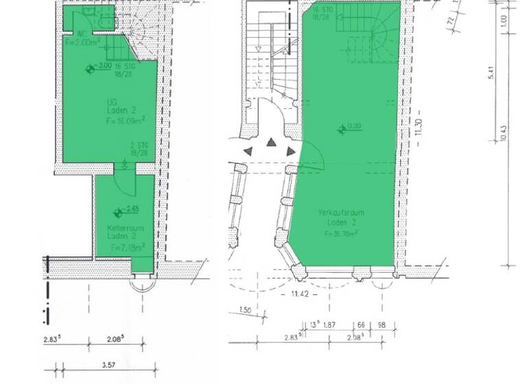 Ladenfläche zur Miete 2.700 € 35 m² Verkaufsfläche Zentrum Bonn 53111
