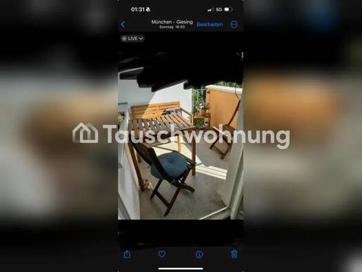 Wohnung zur Miete Tauschwohnung 870 € 2 Zimmer 60 m² EG Untergiesing-Harlaching München 81547