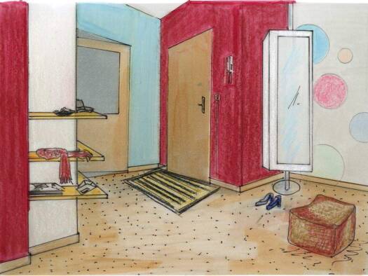 Wohnung zur Miete 334 € 4 Zimmer 76,1 m² 4. Geschoss Erich-Zastrow-Str. 15 Datzeberg Neubrandenburg 17034