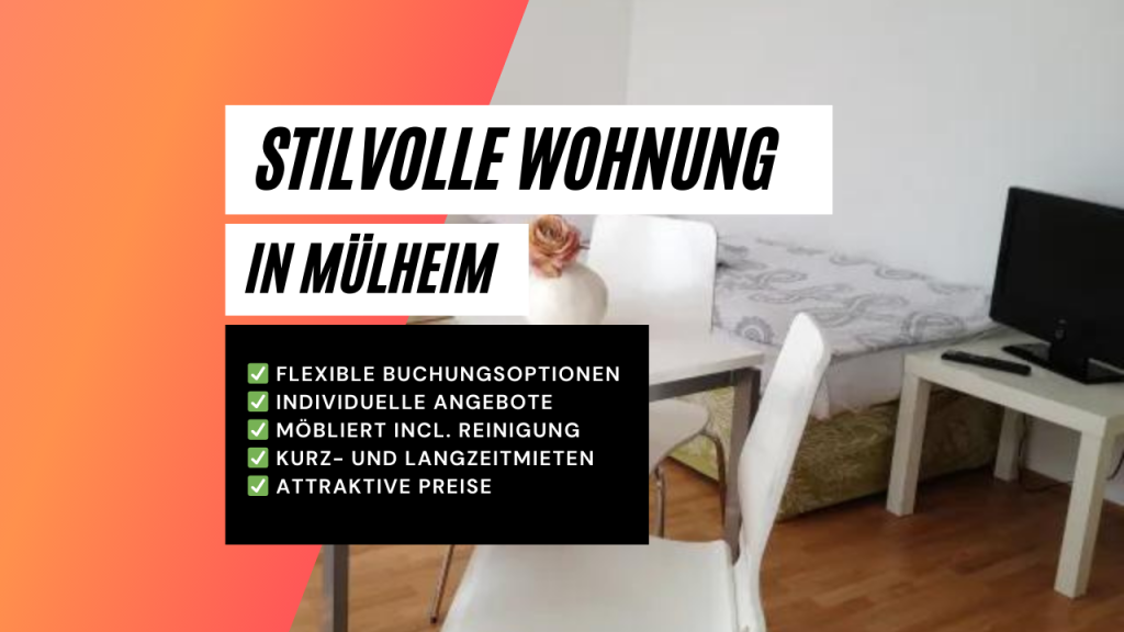 Wohnung zur Miete Wohnen auf Zeit 1.148 € 2 Zimmer 45 m²<br/>Wohnfläche 16.10.2024<br/>Verfügbarkeit Cäcilienstraße Broich - Ost Mülheim an der Ruhr 45479