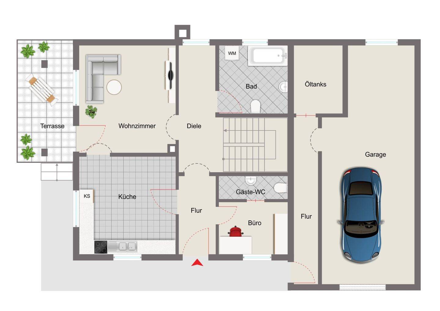 Einfamilienhaus zum Kauf - Ansicht 3