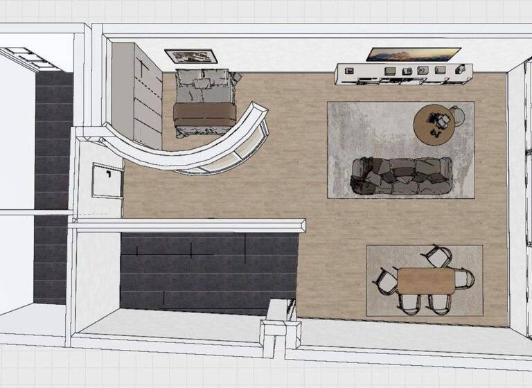 Studio zur Miete 1.080 € 1 Zimmer 103 m² 1. Geschoss frei ab sofort Kurfürstenwall 9-11 Stadtmitte Recklinghausen 45657