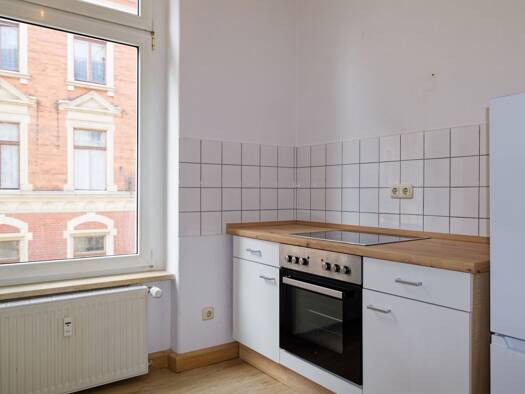 Wohnung zur Miete 427 € 3 Zimmer 77,1 m² 1. Geschoss Rudolf-Breitscheid-Straße 85 Greiz 07973