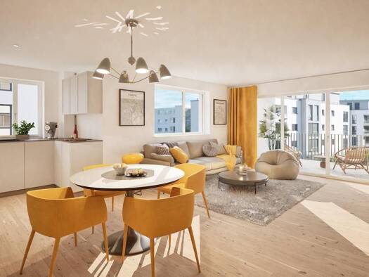 Wohnung zum Kauf - Neubau provisionsfrei 708.000 € 4 Zimmer 102,9 m² 1. Geschoss Radolfzell Radolfzell am Bodensee 78315