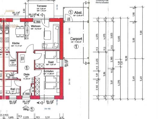 Doppelhaushälfte zum Kauf 275.000 € 3 Zimmer 75 m² Ihrhove Westoverledingen 26810