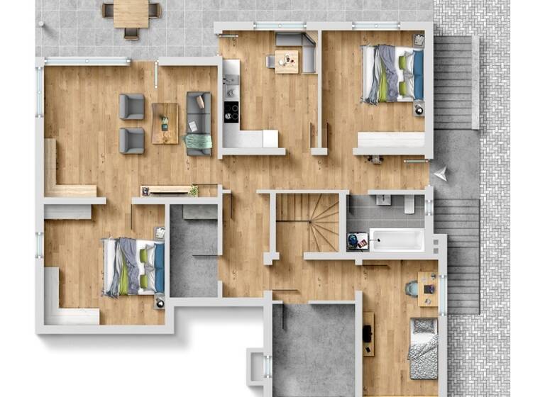 Mehrfamilienhaus zum Kauf 330.000 € 7 Zimmer 219 m² 915 m² Grundstück Vogelhain 11 Königshofen Lauda-Königshofen 97922