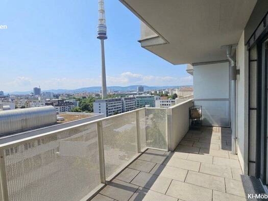Wohnung zur Miete 1.335 € 3 Zimmer 73,7 m² 5. Geschoss Ausstellungsstraße 50 Leopoldstadt 1020