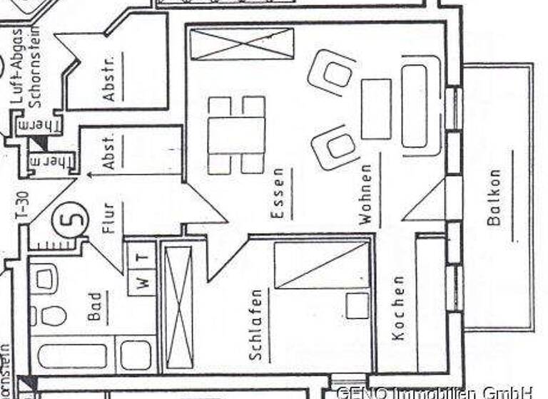 Wohnung zum Kauf 159.000 € 2 Zimmer 60,1 m² 1. Geschoss Vielstedt Hude 27798
