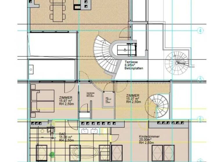 Wohnung zum Kauf 1.860.000 € 4 Zimmer 202 m² Girardigasse Wien 1060