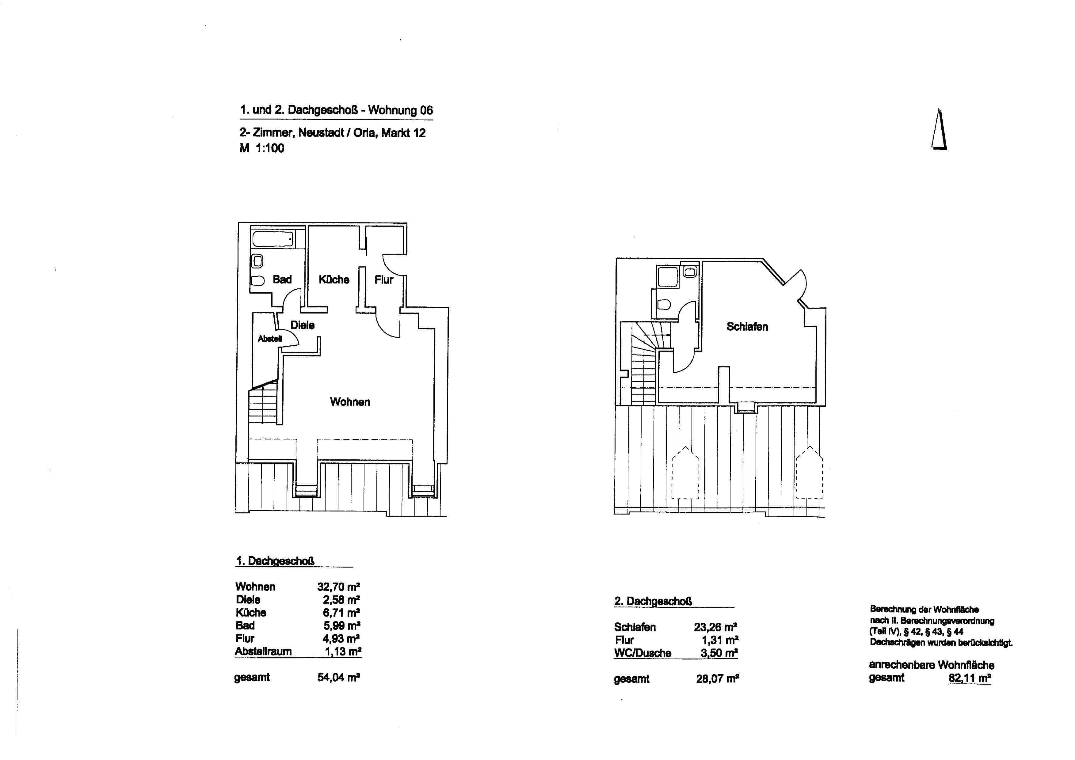 Maisonette zur Miete 450 € 2 Zimmer 82 m²<br/>Wohnfläche 3.<br/>Geschoss ab sofort<br/>Verfügbarkeit Markt 12 Neustadt Neustadt 07806