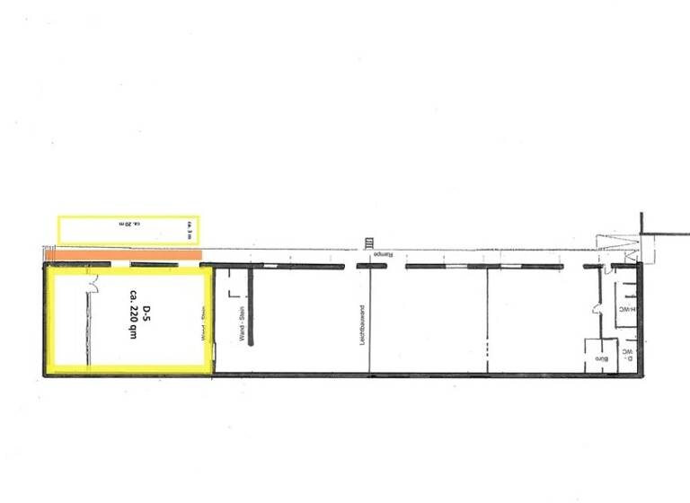 Freifläche zur Miete provisionsfrei 2.220 € 220 m² Lagerfläche Spandau Berlin 13581